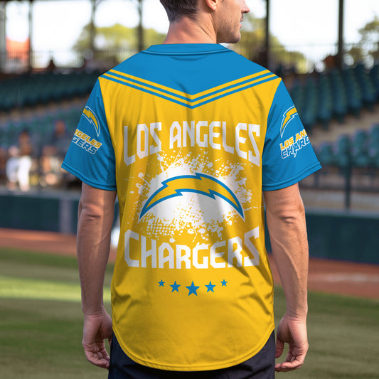 Los Angeles Chargers Baseball Jersey New Collection NFL AZHGBJS000018