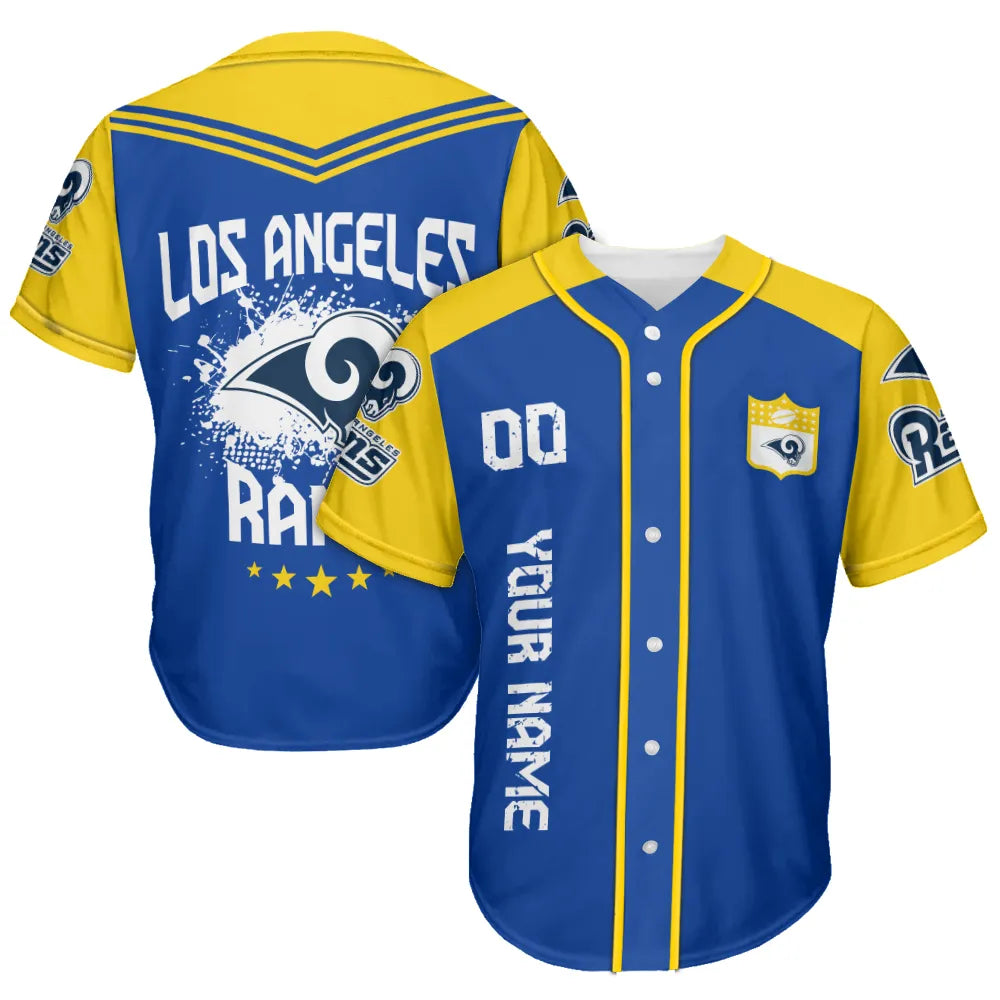 Los Angeles Rams Baseball Jersey New Collection NFL AZHGBJS000019