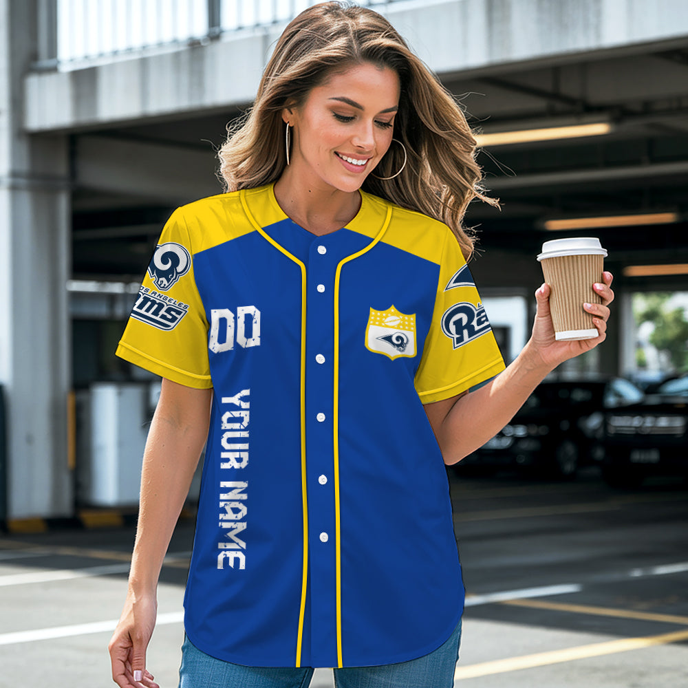 Los Angeles Rams Baseball Jersey New Collection NFL AZHGBJS000019