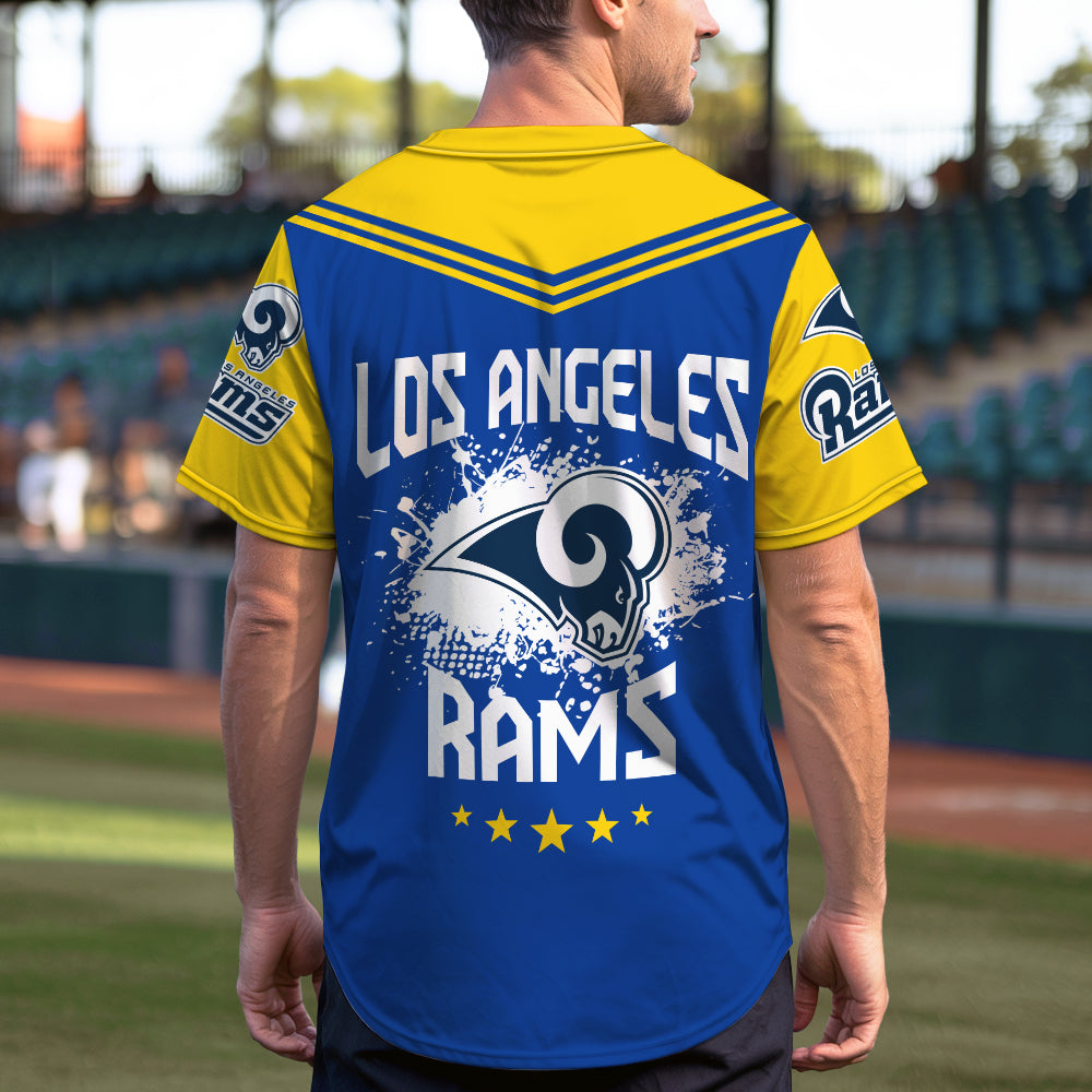 Los Angeles Rams Baseball Jersey New Collection NFL AZHGBJS000019
