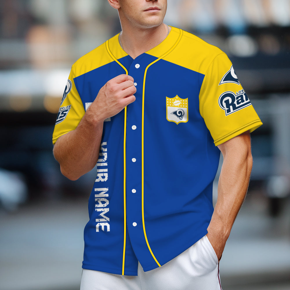 Los Angeles Rams Baseball Jersey New Collection NFL AZHGBJS000019