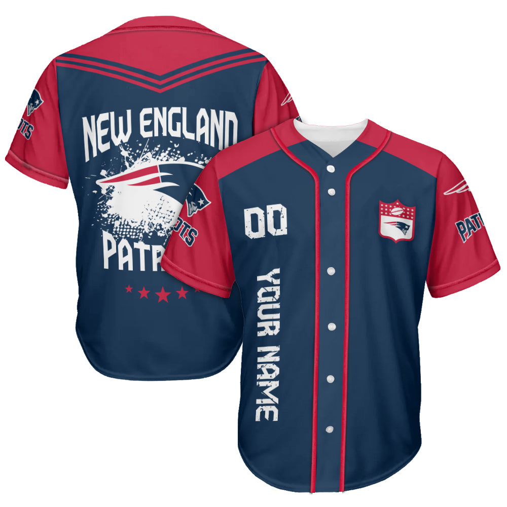 New England Patriots Baseball Jersey New Collection NFL AZHGBJS000022