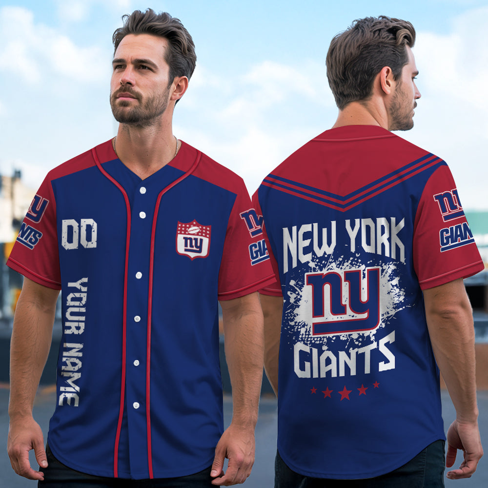 New York Giants Baseball Jersey New Collection NFL AZHGBJS000024