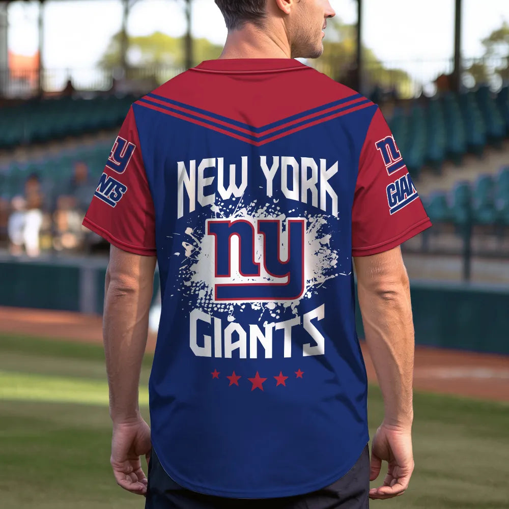 New York Giants Baseball Jersey New Collection NFL AZHGBJS000024