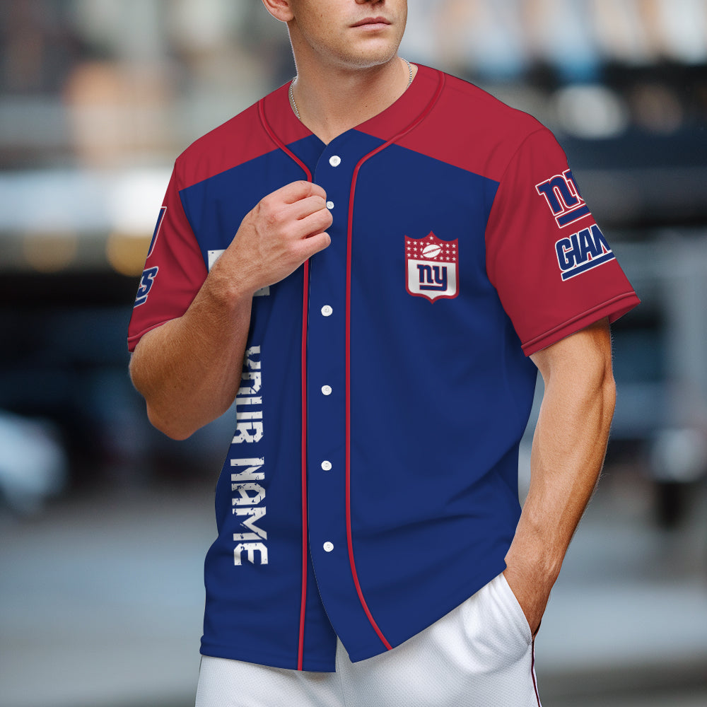 New York Giants Baseball Jersey New Collection NFL AZHGBJS000024