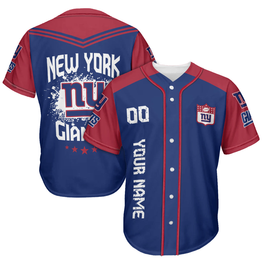 New York Giants Baseball Jersey New Collection NFL AZHGBJS000024