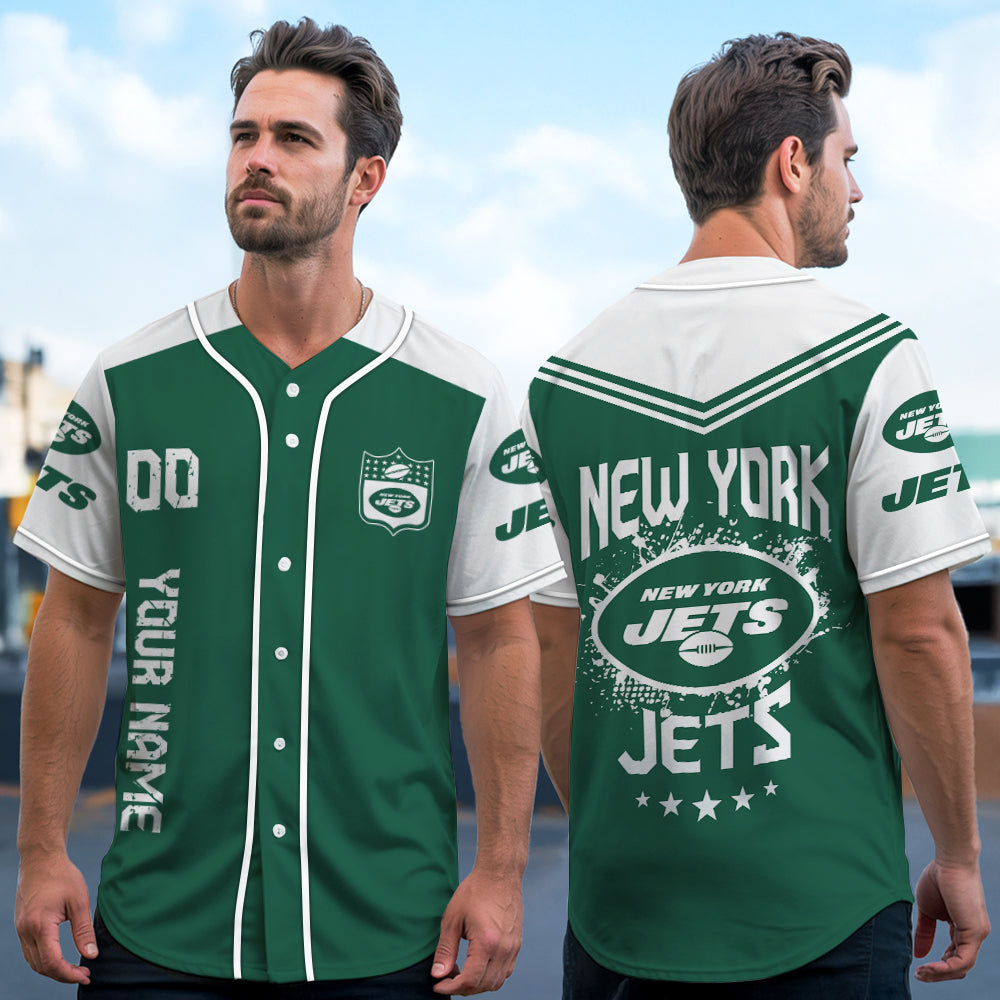 New York Jets Baseball Jersey New Collection NFL AZHGBJS000025