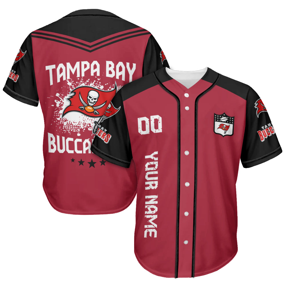 Tampa Bay Buccaneers Baseball Jersey New Collection NFL AZHGBJS000030