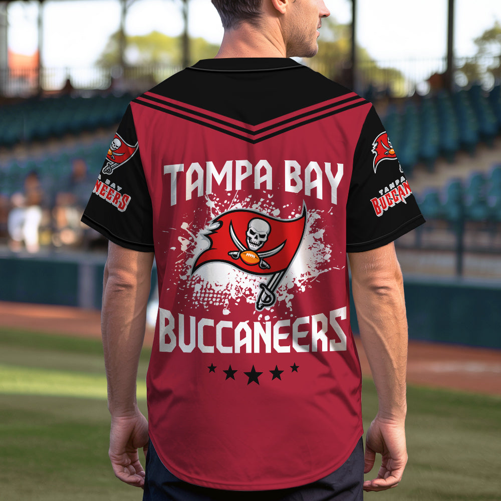 Tampa Bay Buccaneers Baseball Jersey New Collection NFL AZHGBJS000030