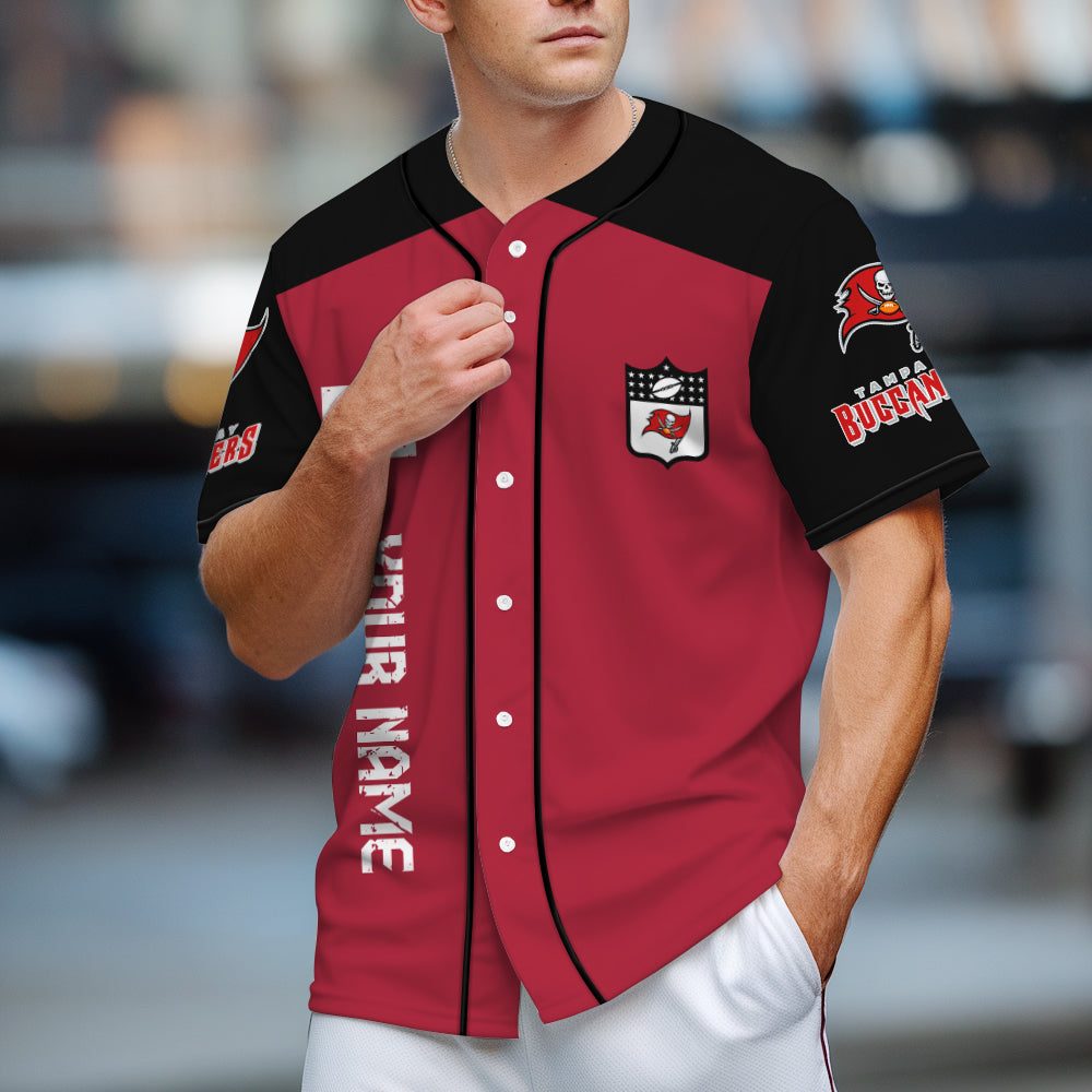 Tampa Bay Buccaneers Baseball Jersey New Collection NFL AZHGBJS000030