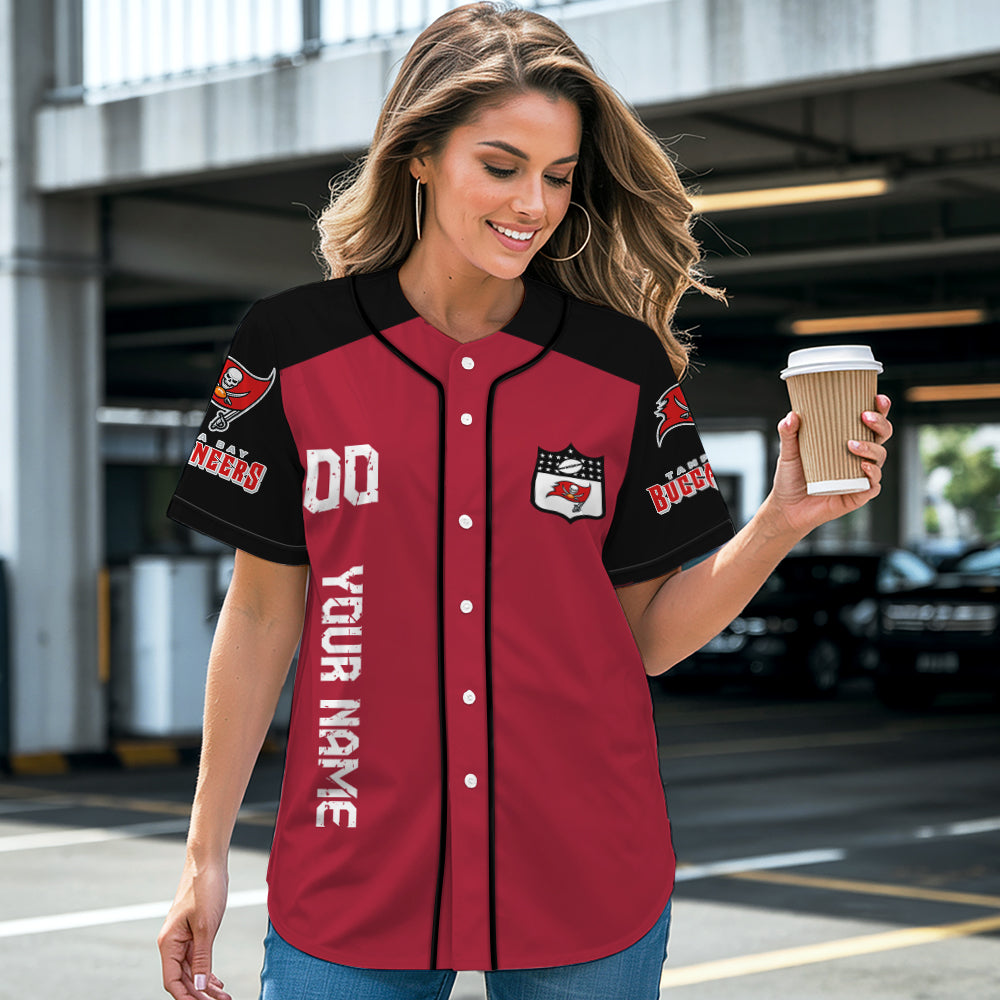 Tampa Bay Buccaneers Baseball Jersey New Collection NFL AZHGBJS000030