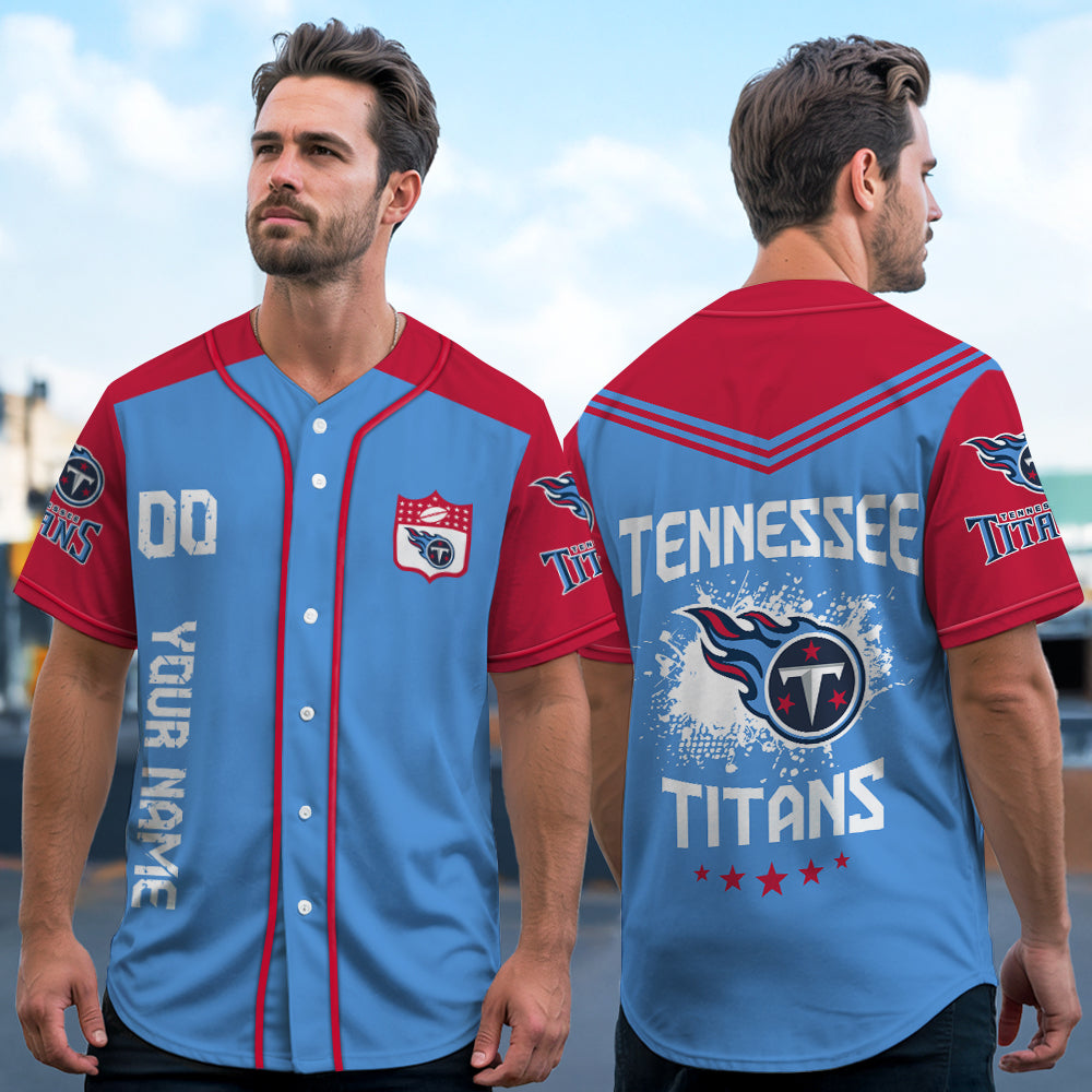 Tennessee Titans Baseball Jersey New Collection NFL AZHGBJS000031