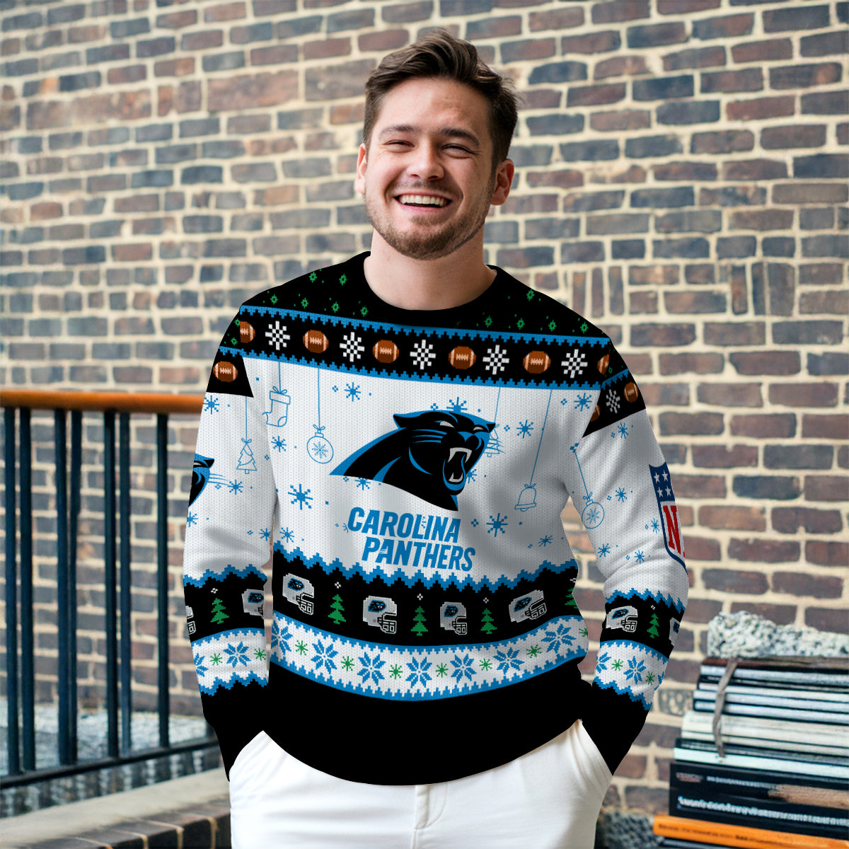 Carolina Panthers Premium Ugly Christmas Sweater New Collection AZHGUSW000035