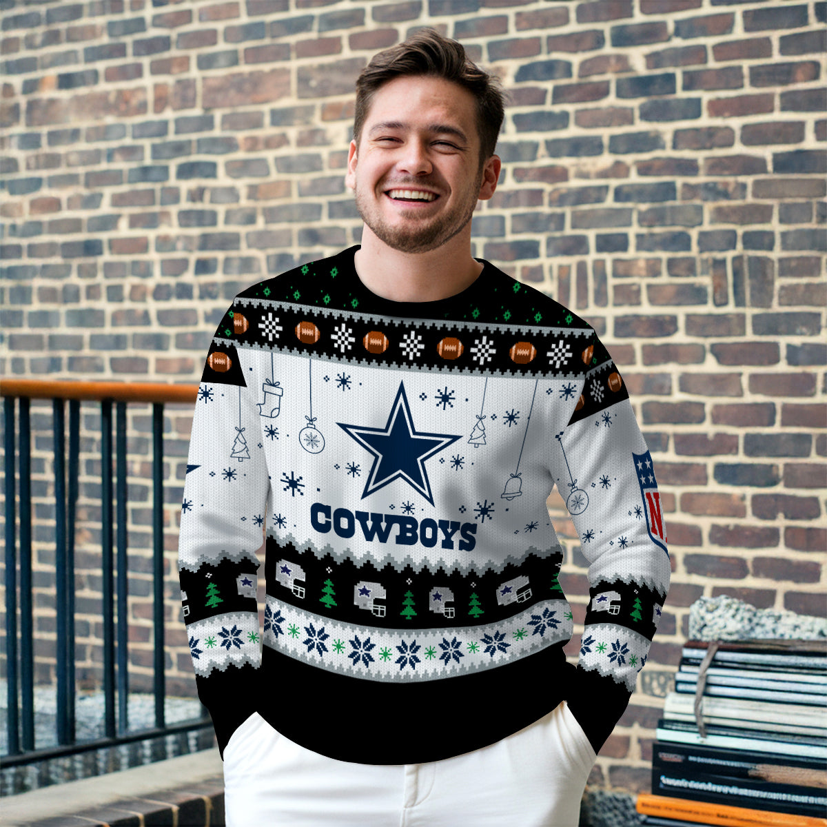 Dallas Cowboys Premium Ugly Christmas Sweater New Collection AZHGUSW000037