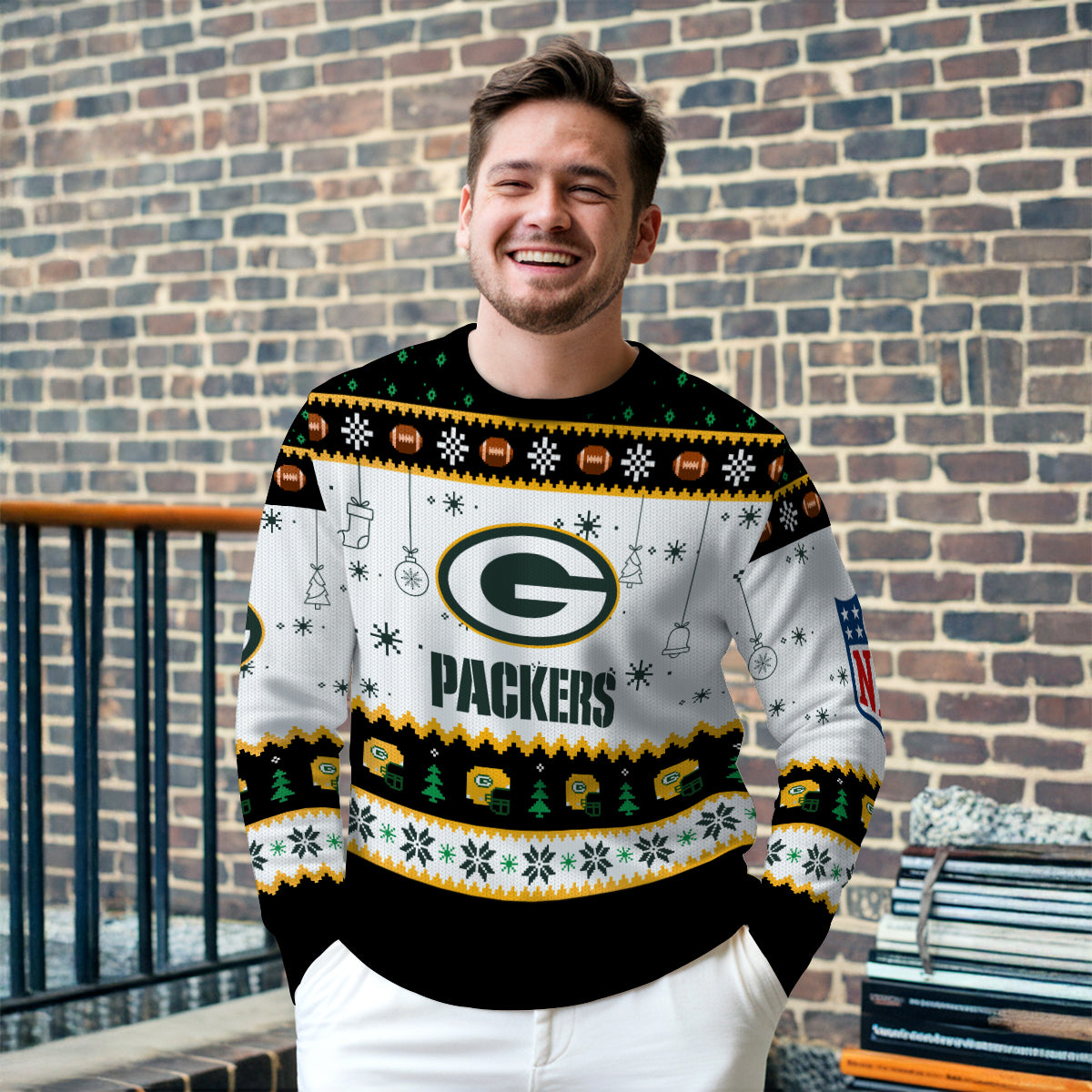 Green Bay Packers Premium Ugly Christmas Sweater New Collection AZHGUSW000039