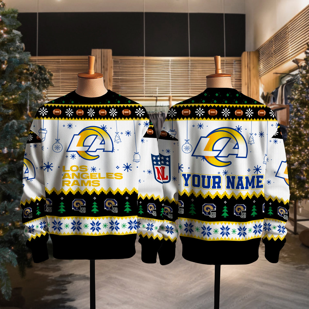 Los Angeles Rams Premium Ugly Christmas Sweater New Collection AZHGUSW000040