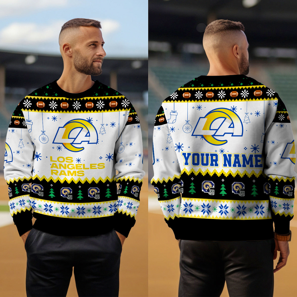 Los Angeles Rams Premium Ugly Christmas Sweater New Collection AZHGUSW000040