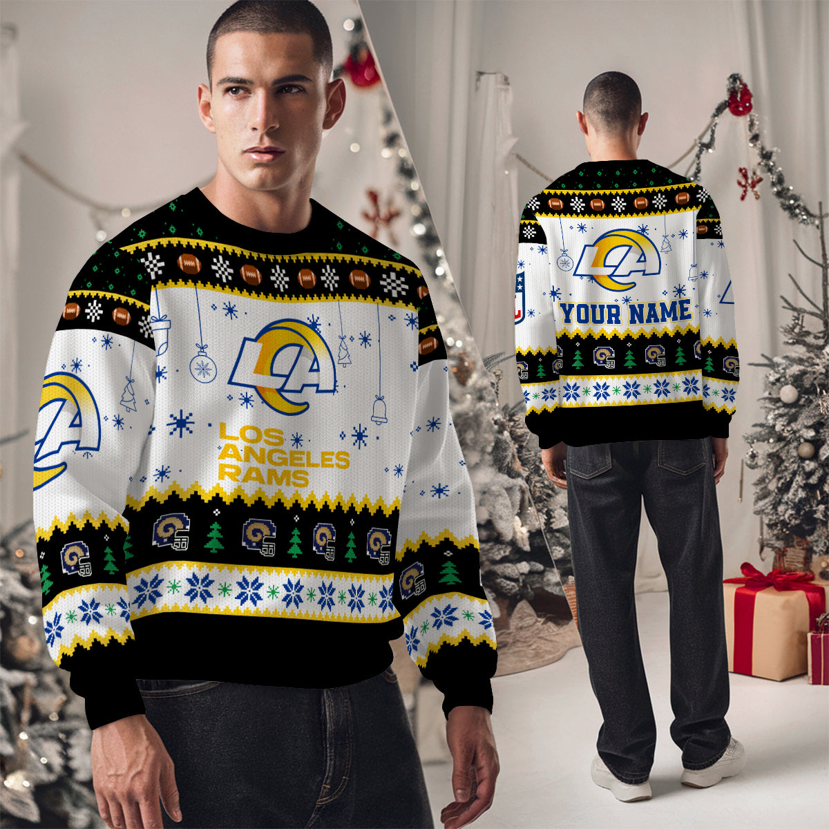 Los Angeles Rams Premium Ugly Christmas Sweater New Collection AZHGUSW000040