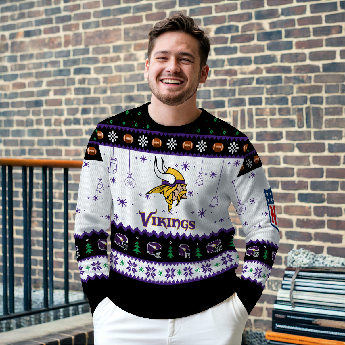 Minnesota Vikings Premium Ugly Christmas Sweater New Collection AZHGUSW000041