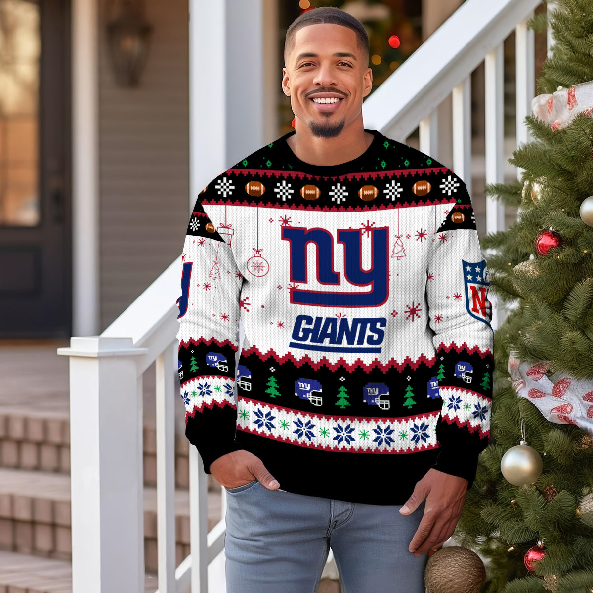New York Giants Premium Ugly Christmas Sweater New Collection AZHGUSW000043