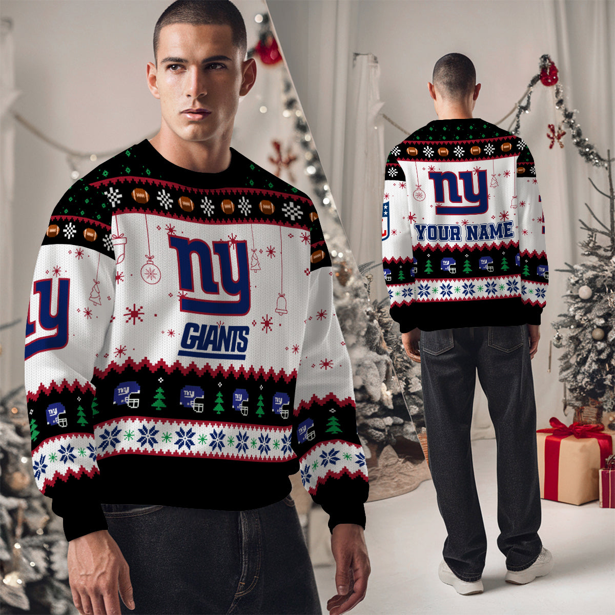 New York Giants Premium Ugly Christmas Sweater New Collection AZHGUSW000043