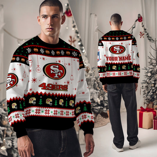 San Francisco 49ers Premium Ugly Christmas Sweater New Collection AZHGUSW000045