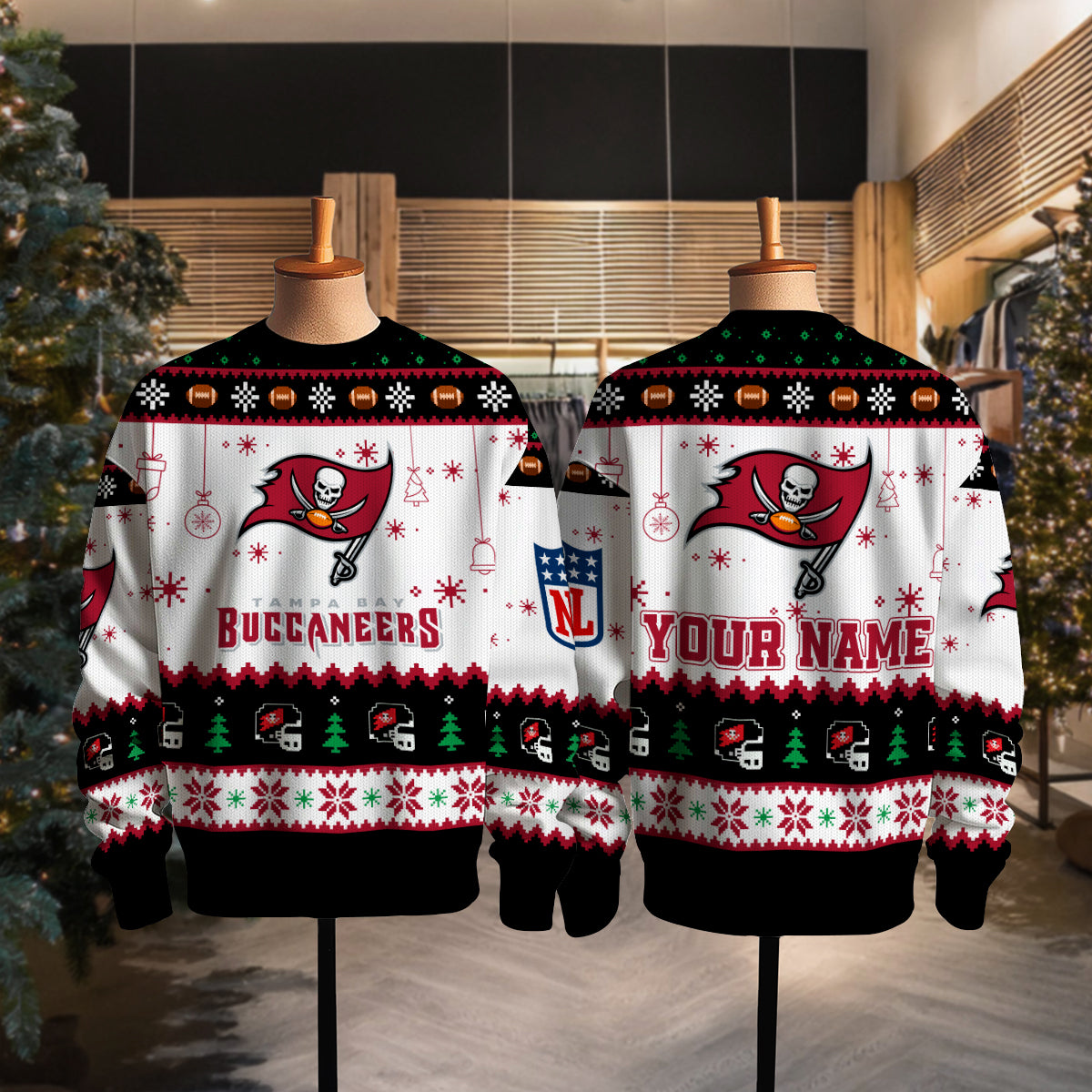 Tampa Bay Buccaneers Premium Ugly Christmas Sweater New Collection AZHGUSW000047