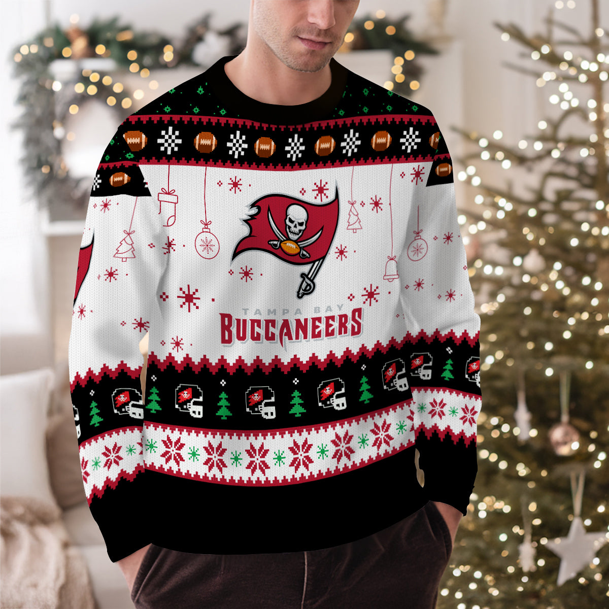 Tampa Bay Buccaneers Premium Ugly Christmas Sweater New Collection AZHGUSW000047
