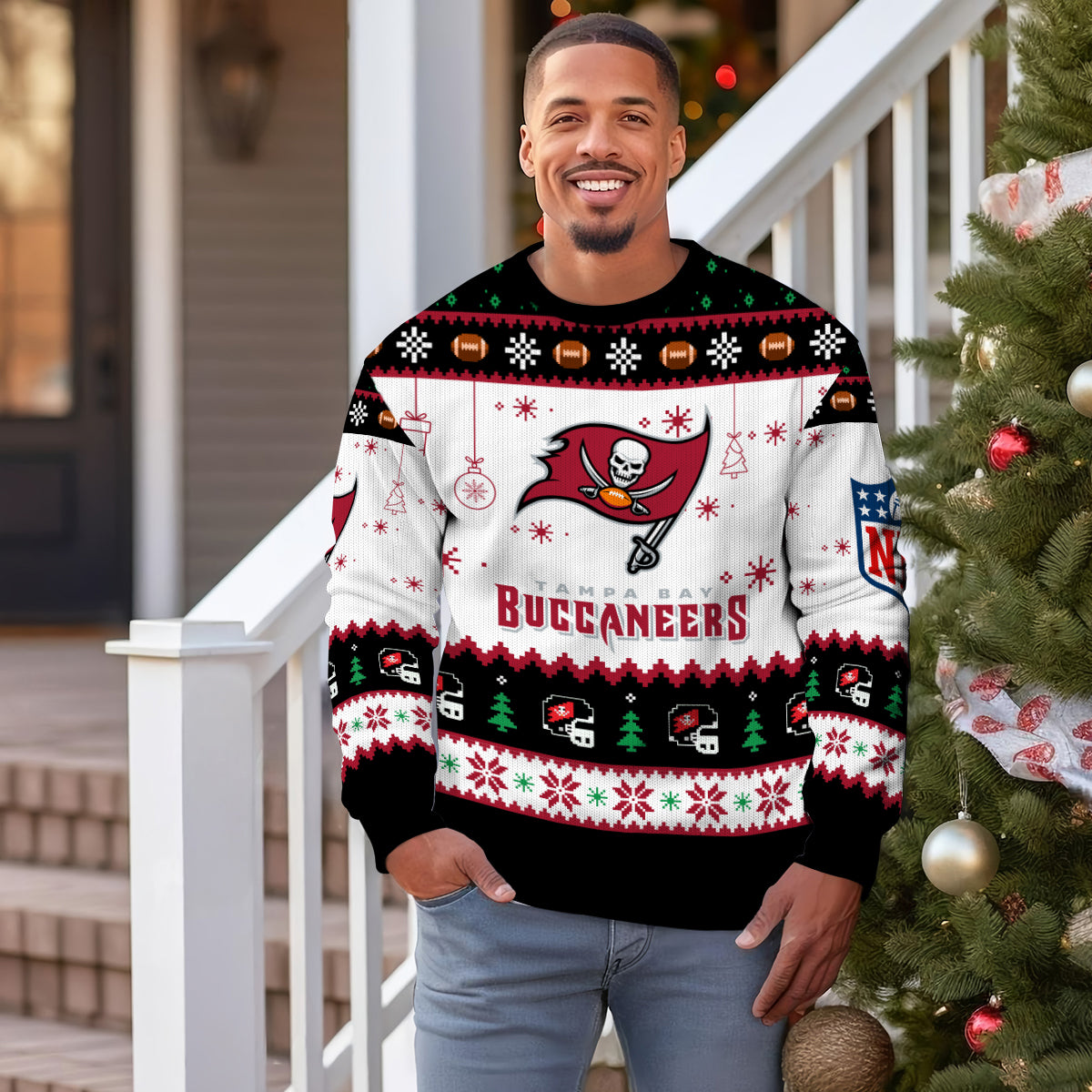 Tampa Bay Buccaneers Premium Ugly Christmas Sweater New Collection AZHGUSW000047