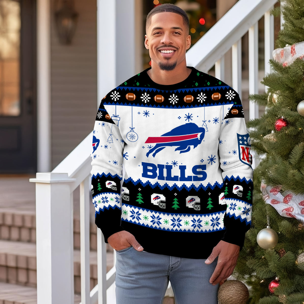 Buffalo Bills Premium Ugly Christmas Sweater New Collection AZHGUSW000050