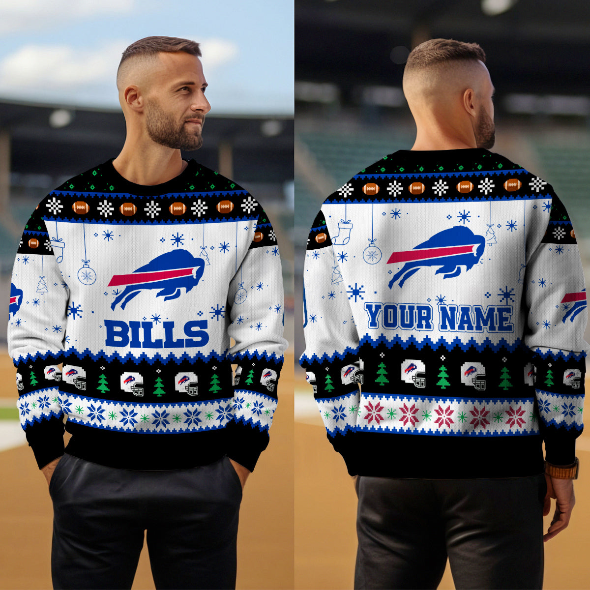 Buffalo Bills Premium Ugly Christmas Sweater New Collection AZHGUSW000050