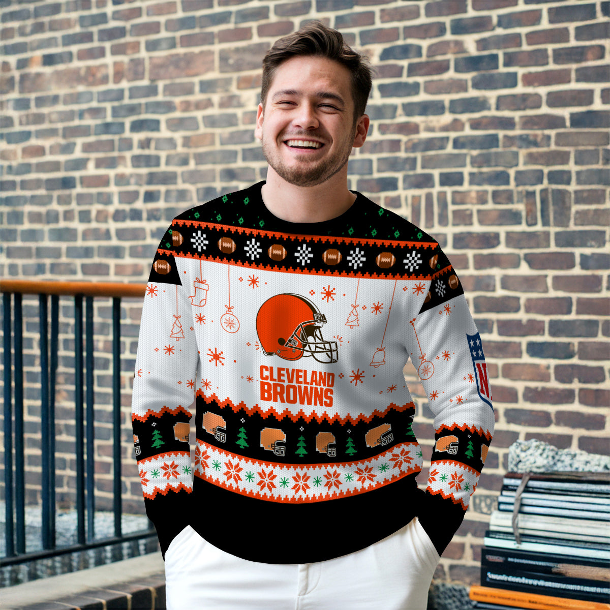 Cleveland Browns Premium Ugly Christmas Sweater New Collection AZHGUSW000052