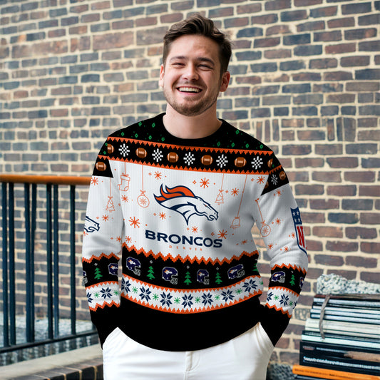 Denver Broncos Premium Ugly Christmas Sweater New Collection AZHGUSW000053