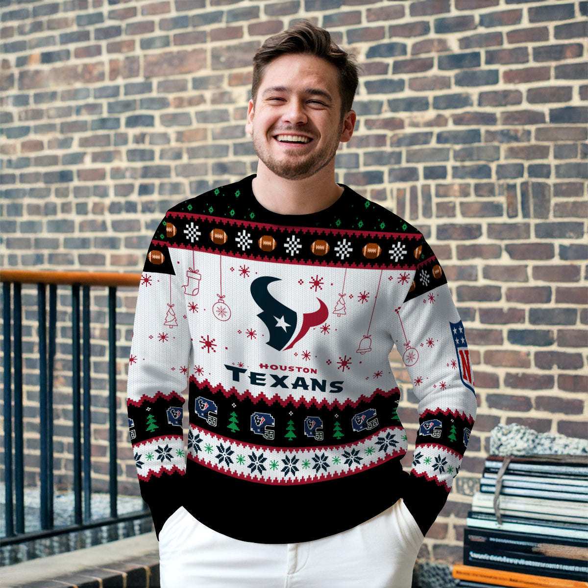 Houston Texans Premium Ugly Christmas Sweater New Collection AZHGUSW000054