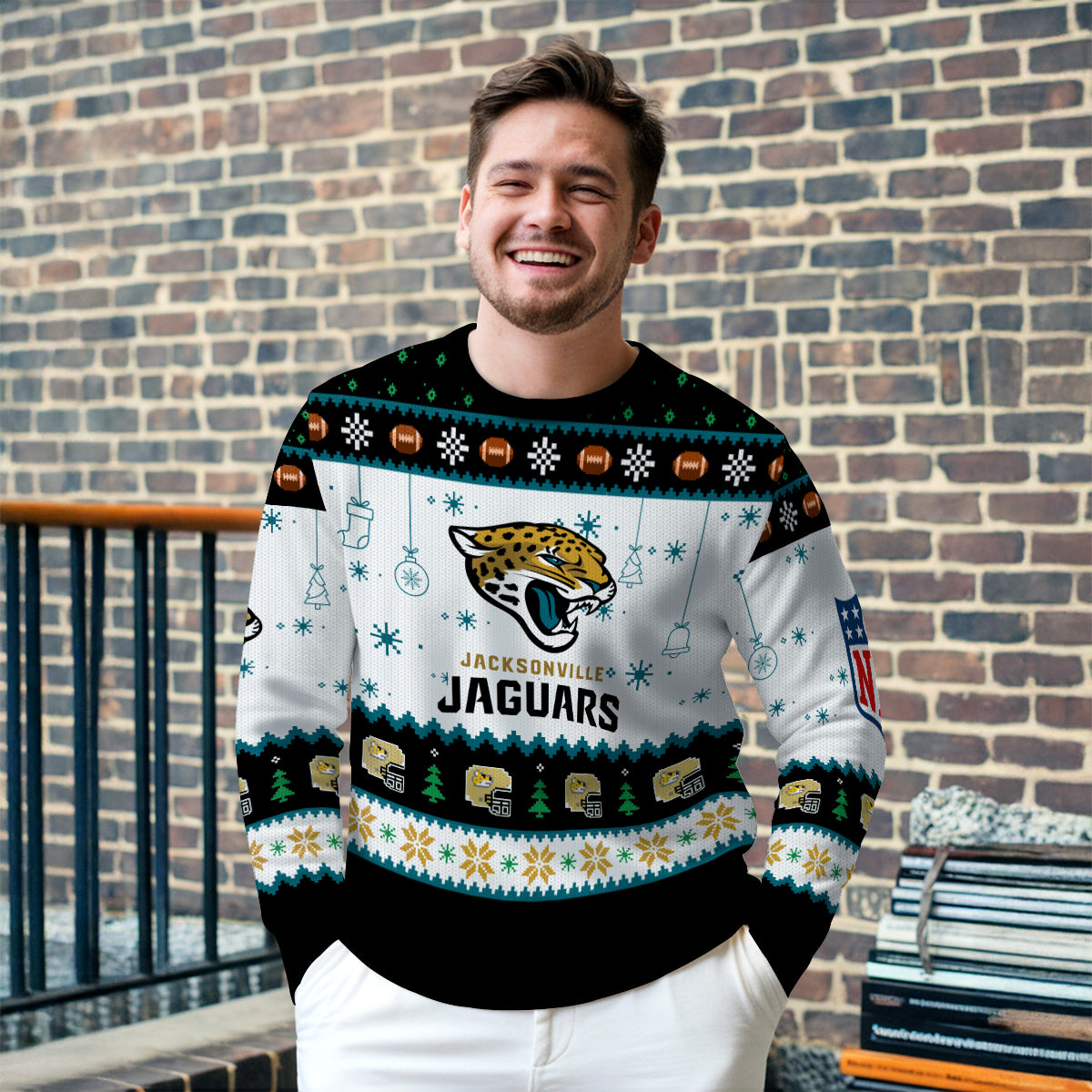Jacksonville Jaguars Premium Ugly Christmas Sweater New Collection AZHGUSW000056