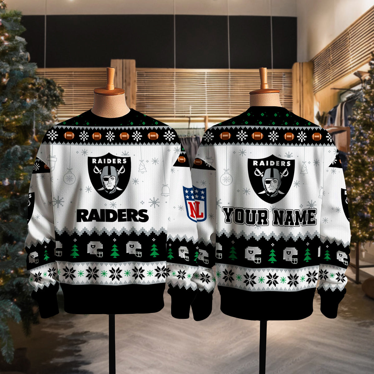 Las Vegas Raiders Premium Ugly Christmas Sweater New Collection AZHGUSW000058