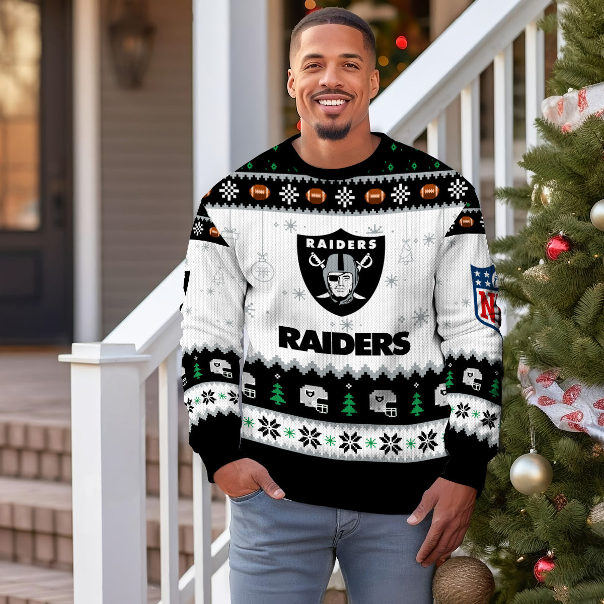 Las Vegas Raiders Premium Ugly Christmas Sweater New Collection AZHGUSW000058