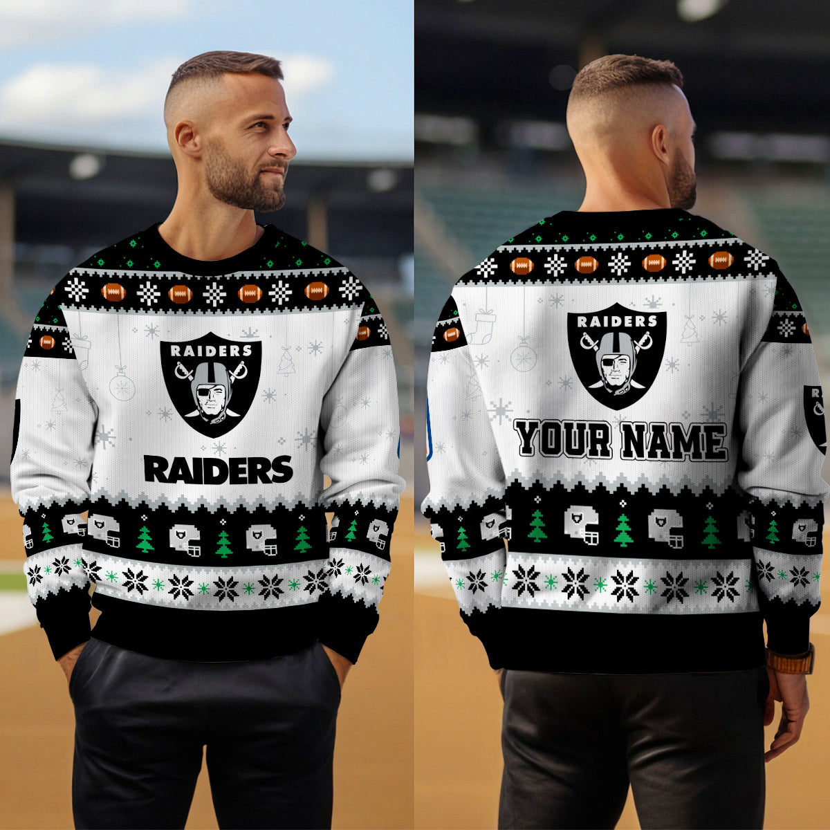 Las Vegas Raiders Premium Ugly Christmas Sweater New Collection AZHGUSW000058
