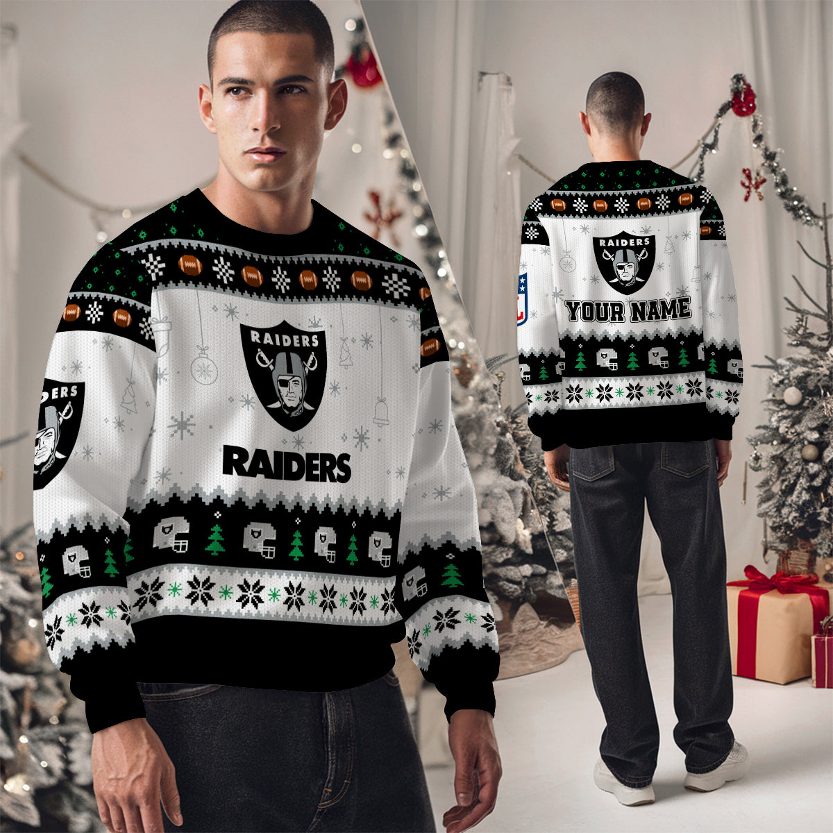 Las Vegas Raiders Premium Ugly Christmas Sweater New Collection AZHGUSW000058