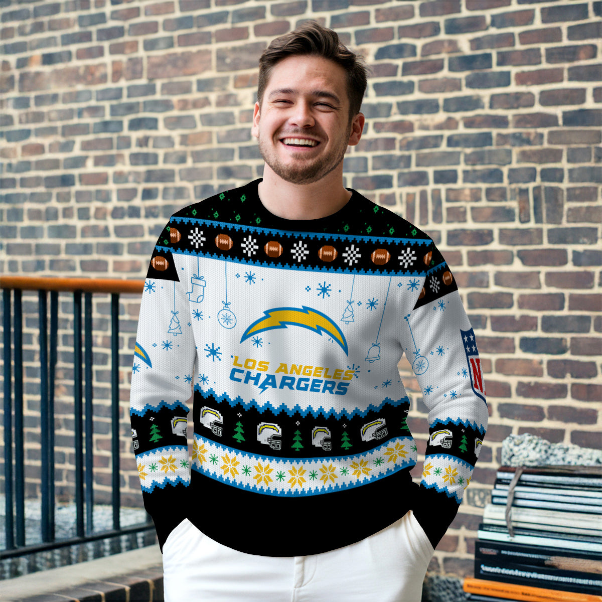 Los Angeles Chargers Premium Ugly Christmas Sweater New Collection AZHGUSW000059