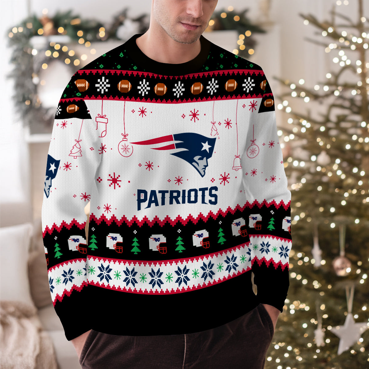 New England Patriots Premium Ugly Christmas Sweater New Collection AZHGUSW000061
