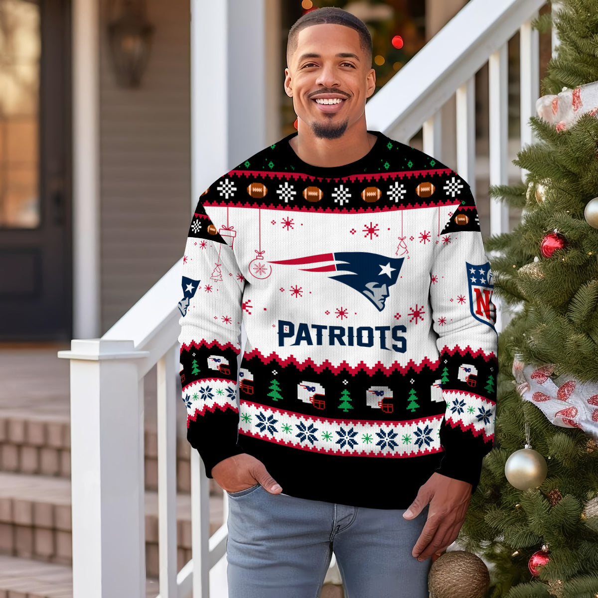 New England Patriots Premium Ugly Christmas Sweater New Collection AZHGUSW000061