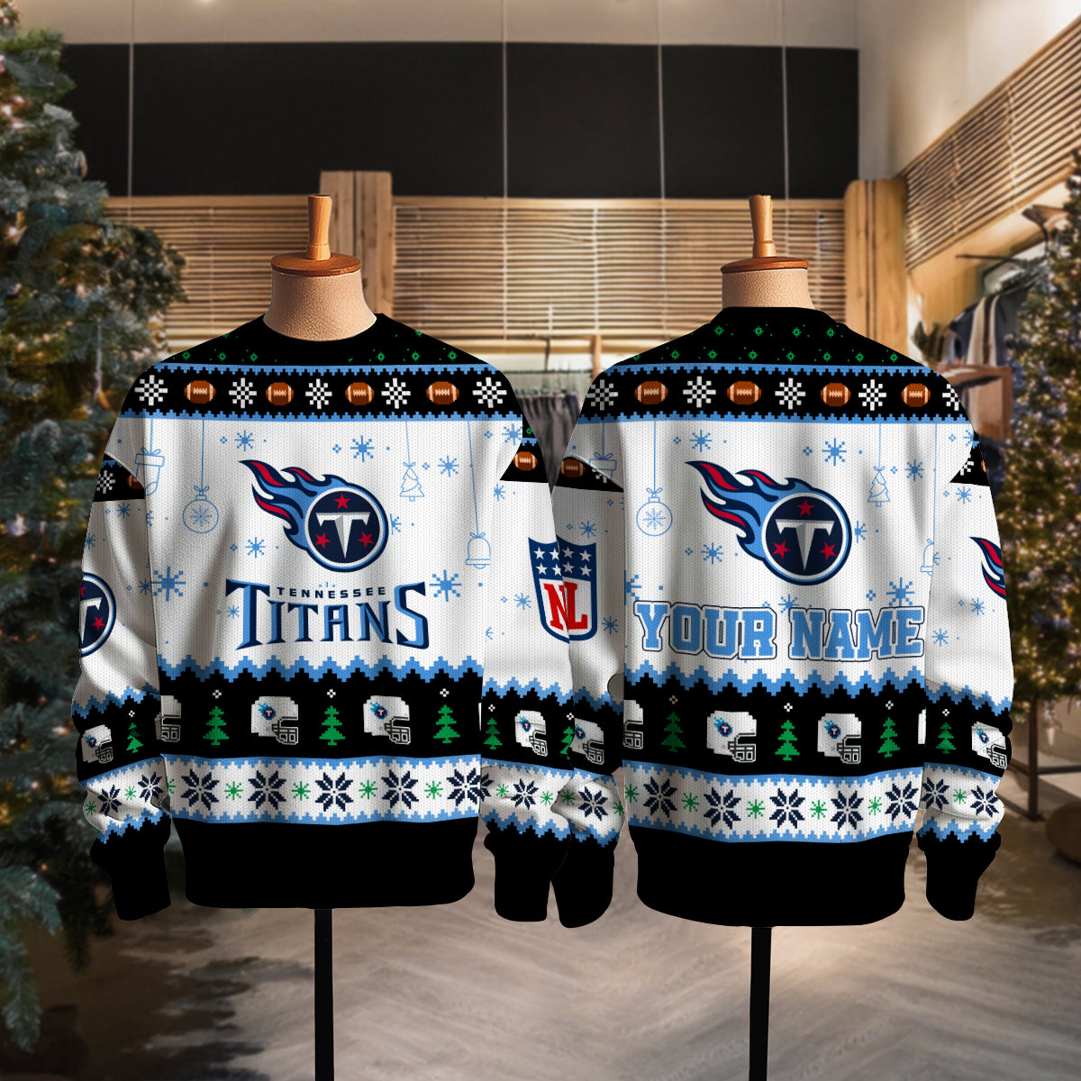 Tennessee Titans Premium Ugly Christmas Sweater New Collection AZHGUSW000064