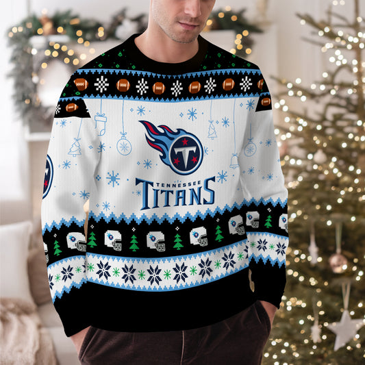 Tennessee Titans Premium Ugly Christmas Sweater New Collection AZHGUSW000064