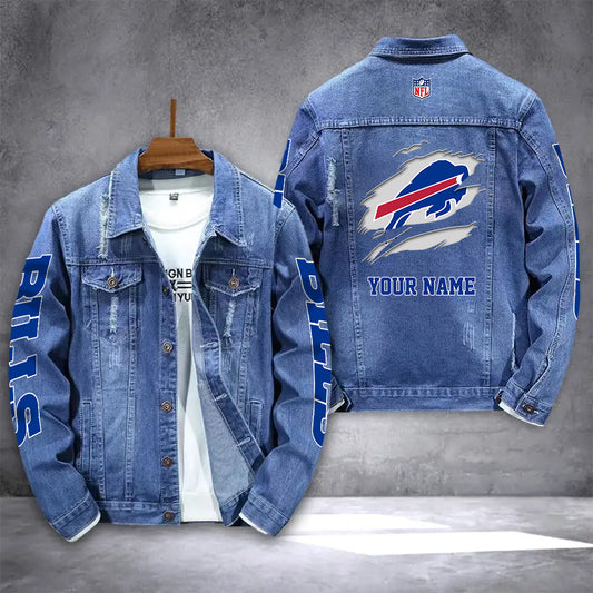 Buffalo Bills Personalized New Denim Jacket AZICOTADJ00012