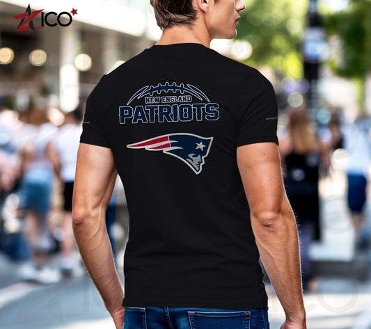 New England Patriots Henley Short Sleeve T-Shirt Trending 2025 AZMN2DHS000022