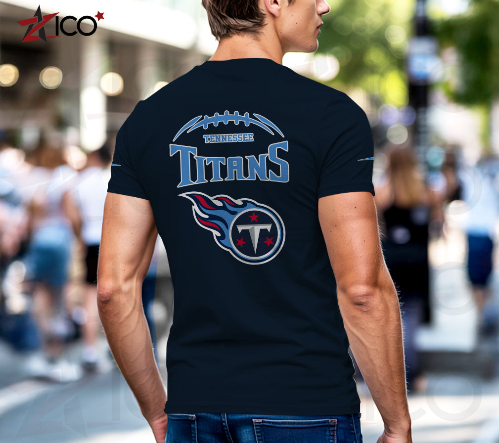 Tennessee Titans Henley Short Sleeve T-Shirt Trending 2025 AZMN2DHS000031