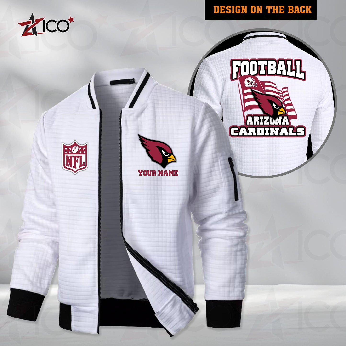 Arizona Cardinals Men’s Casual Jacket For Men New Trending AZMN2DMCJK000001
