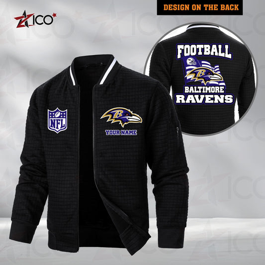 Baltimore Ravens Men’s Casual Jacket For Men New Trending AZMN2DMCJK000003