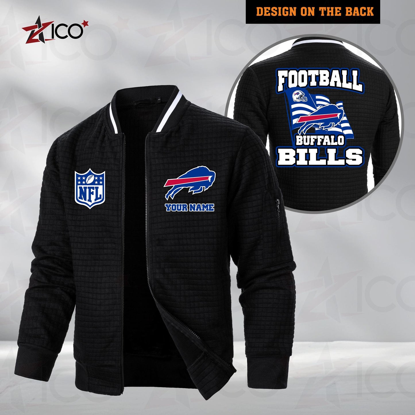 Carolina Panthers Men’s Casual Jacket For Men New Trending AZMN2DMCJK000005